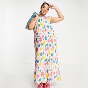 ASOS Native Youth Marianne Floral Plus Maxi Dress
